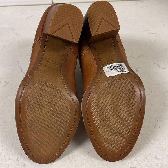Aldo Naedia Womens Ankle Boots Color  Brown Size 6.5 - Picture 7 of 16